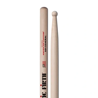 Abbildung von Vic FIrth American Custom® Drumsticks SD1 General Purpose Maple Wood Tip