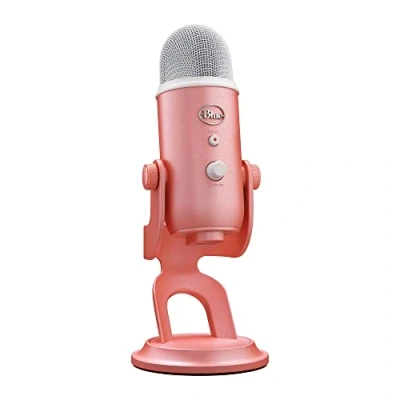 Abbildung von Logitech G Blue Yeti USB Gaming Mikrofon in Premiumqualität für Streaming, VO!CE Software, PC, Podcast, Studio, Computer Mikrofon, Exklusive Streamlabs Themes, Sonderedition Rosa