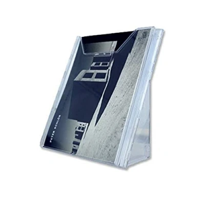 Abbildung von Durable Prospektspender Combiboxx A4, 1 Fach, für Tisch und Wandanwendung, transparent, 857819