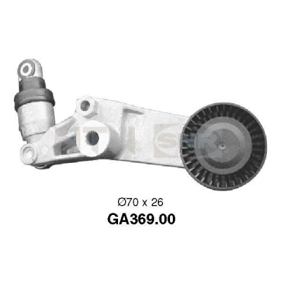 Abbildung von SNR GA369.00 Spannrolle TOYOTA: Corolla IX Schrägheck, Auris Celica VII Coupe