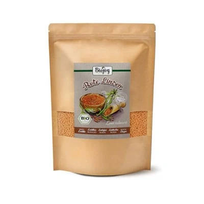 Abbildung von Biojoy BIO Linsen rot (1,5 kg), getrocknet und ganz, ohne Zusätze
