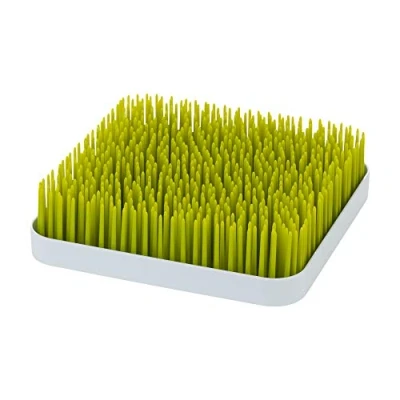 Abbildung von Boon GRASS Babyflaschen Trockengestell, stilvolles Kinderzimmer Zubehör, Baby Essentials für neue Eltern, BPA frei