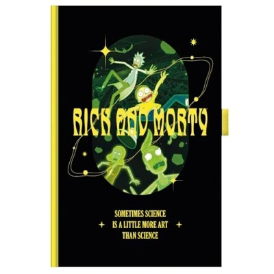 Abbildung von Pyramid Rick and Morty 2025 A5 Diary, 14,8x21cm, Terminplaner für Fans der beliebten Serie, Kalender den Alltag, Schule &amp; Büro