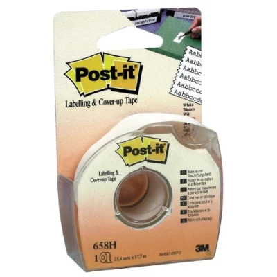 Abbildung von 3M Abdeck und Beschriftungsband Post it im Handabroller 25mmx17.7m br