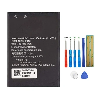Abbildung von Swark mobiler Router Hotspot Akku HB824666RBC Kompatibel mit Huawei E5577 with Tools