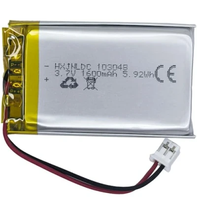 Abbildung von DC 3.7V 1600mAh 103048 Li ion Ionenpolymer Batteriewechsel für DIY 3.7 5v elektronische Produkte, GPS, LED Licht, Bluetooth Lautsprecher, Mobile Stromversorgung