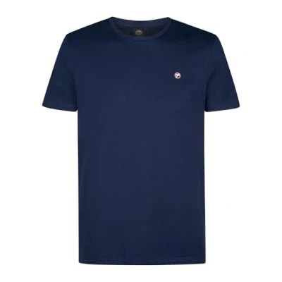 Abbildung von Petrol Industries Rundhalsshirt mit Logo Stickerei