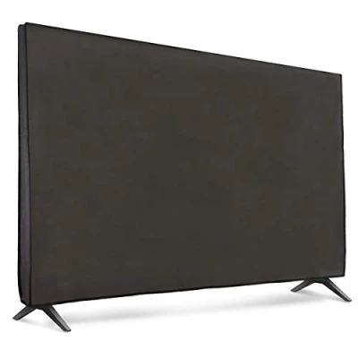 Abbildung von kwmobile 65&quot; TV Hülle Indoor Fernseher Bildschirmschutz Abdeckung Bildschirm Staubschutzhülle Dunkelgrau