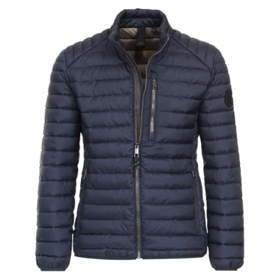 Abbildung von CASAMODA Langarm Steppjacke Stehkragen Reißverschluss dunkelblau Gr. XL