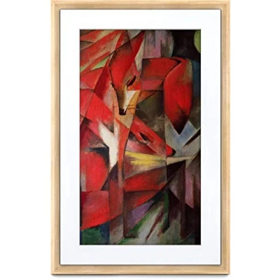 Abbildung von Netgear MEURAL Canvas II MC321LW Smart Art Digitale HD Leinwand 41 x 61 cm (Heller Holzrahmen, 21.5 Zoll, Gemälde &amp; Fotografien in naturgetreuen Details wiedergegeben, NFT Crypto Art, WLAN mit App)