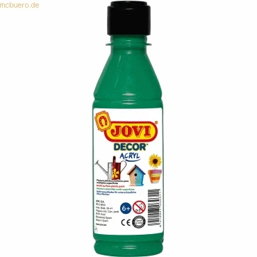 Abbildung von Jovi Acrylfarbe Jovidecor dunkelgrün 250ml Flasche