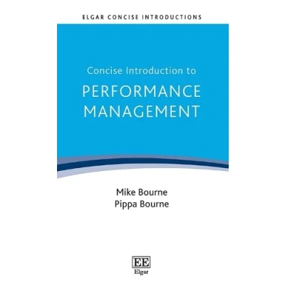 Abbildung von Concise Introduction to Performance Management (Elgar Introductions)
