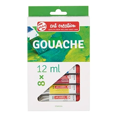 Abbildung von Talens Art Creation Gouache set 8 x