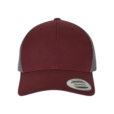 Abbildung von Flexfit Retro Trucker 2TONE Cap, Größe: One Size, Maroon grey