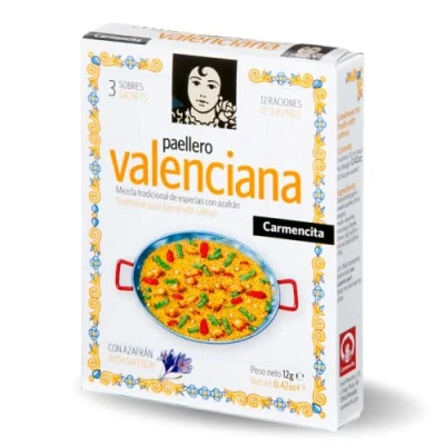 Abbildung von Carmencita Paella Gewürz Für Traditionelle Valenciana 12 gr. [Pack 3]