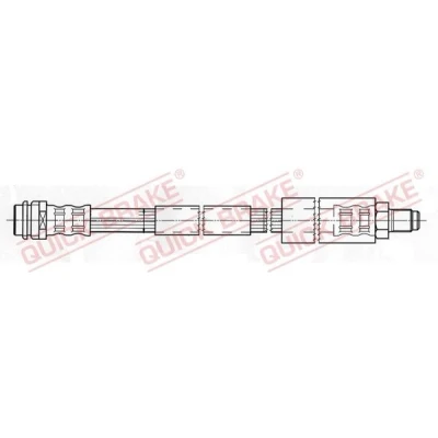 Abbildung von Bremsschlauch QUICK BRAKE 32.407
