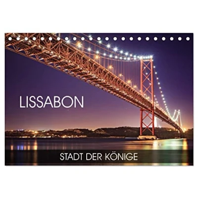 Abbildung von Lissabon Stadt der Könige (Tischkalender 2025 DIN A5 quer), CALVENDO Monatskalender