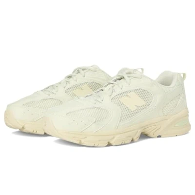 Abbildung von New Balance Sneaker low, Größe: 37, Grey white Leder und textil