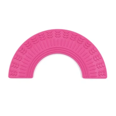 Abbildung von ARK Rainbow Kauartikel mit verschiedenen Texturen, ideal für sensorische Stimulation, in 3 Härtegraden erhältlich (mittel, pink)