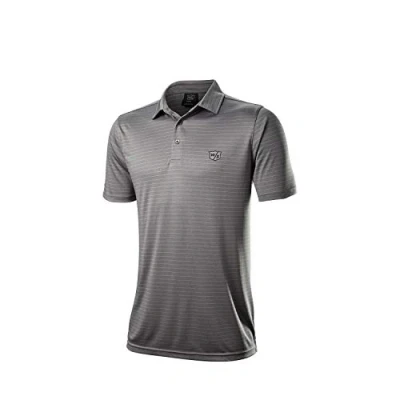 Abbildung von WILSON STAFF Herren Golf Poloshirt, STRIPE POLO, Polyester, Rot, Gr. S, WGA700729SM
