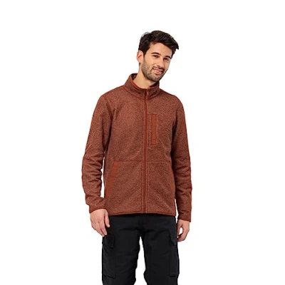 Abbildung von Jack Wolfskin Tannenspur Fleecejacke, Herren, Größe: Large, Carmine