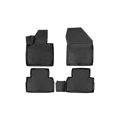 Abbildung von Element 3D Passgenaue Premium Antirutsch Gummimatten Fußmatten Hyundai Santa Fe 2017 &gt;