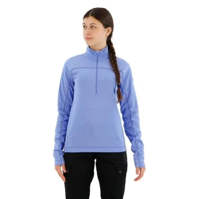 Abbildung von Fjallraven 87141 537 Abisko Lite Fleece Half Zip W Sweatshirt Damen Ultramarine Größe XL