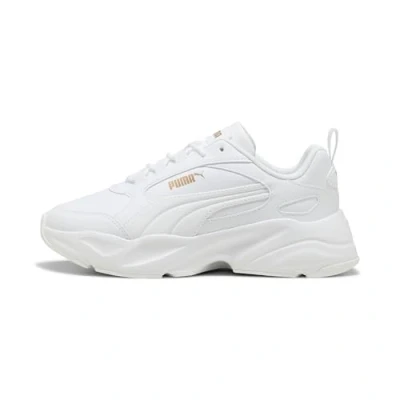 Abbildung von Puma Cassia 2.0 Sneakers Damen Schuhe Mit Plain White/Gold Größe: 42.5