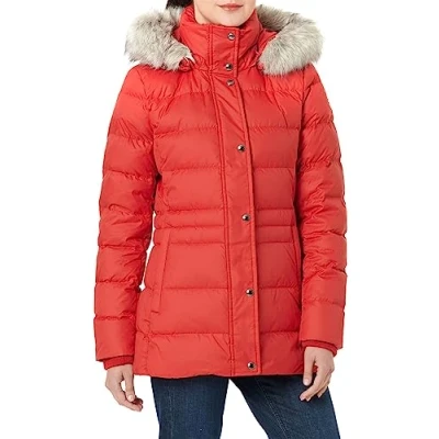 Abbildung von Tommy Hilfiger Damen Daunenjacke, Primary Red, XXS