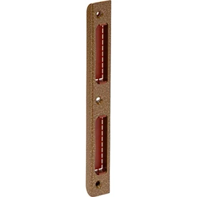 Abbildung von ABUS Winkelschließblech WSB170 mit Kunststoffabdeckung für Zimmertüre und Wohnungstüren 170 mm x 20 8 DIN linke rechte Türen Gold