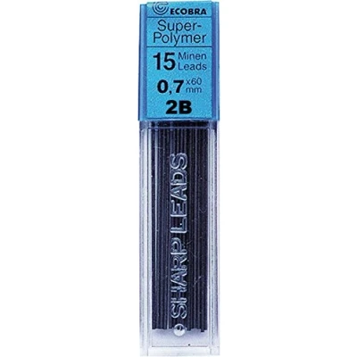 Abbildung von Ecobra 837706 Feinminen 2B, 0.7 mm