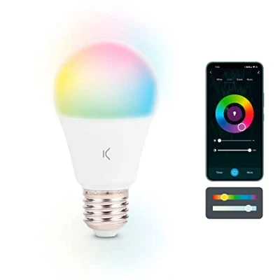Abbildung von Smart Bombilla Intelligente 9 W A60 RGB CCT KSIX