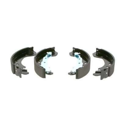 Abbildung von BOSCH 0 986 487 668 Bremsbacken 203,2 38 Lockheed System NISSAN: Note I, Micra 3, C+C RENAULT: Modus / Grand Modus, Clio III Grandtour