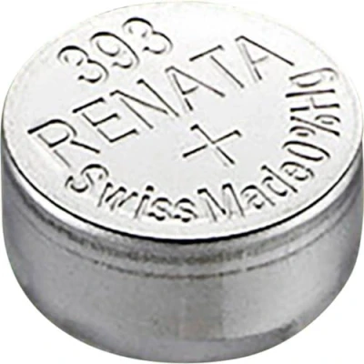 Abbildung von Renata SR48 Compatible courant Fort Knopfzelle 393 Silberoxid 80 mAh 1.55 V 1 St.