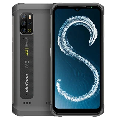 Abbildung von Ulefone Armor 12S Outdoor Smartphone ohne Vertrag，Helio G99 8GB+128GB, 6,52&#039;&#039; Android 12 IP68 IP69K Robustes Handy,50MP Quad Rückfahrkamera, HiFi Lautsprecher, GPS NFC Kabelloses Laden Grau