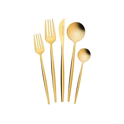 Abbildung von Karaca Besteck Set Orion Shiny Gold 30Teiliges Besteckset für 6person