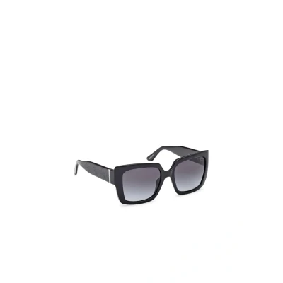 Abbildung von Guess Sonnenbrille Shiny black gradient smoke, Damen, Größe: 53, smoke