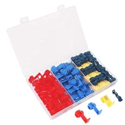 Abbildung von GTIWUNG 70 Stück Abzweigverbinder Set, Stromdieb Schnellabzweiger, Quickverbinder Wire Connectors Sortiment für Kabelquerschnitt 0,5 mm² 6 mm ²/ 10 22 AWG