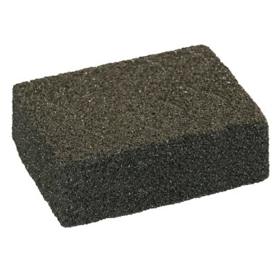 Abbildung von Kerbl Fell Putzstein WonderStone Schwarz 110x100x40cm
