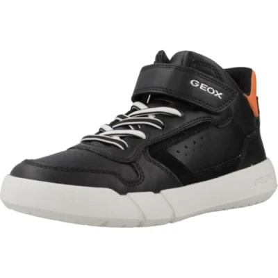 Abbildung von Geox J HYROO Boy A Sneaker, Black/ORANGE, 28 EU
