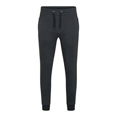Abbildung von HRM Unisex 1500 Premium Joggingpants I Fair Trade Jogginghose Damen &amp; Herren, 285 g/m² Aus 70% Baumwolle 30% recyceltem Polyester, darkgrey, L