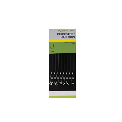 Abbildung von Korum Quickstop Barbed Hair Rigs 8 10cm (8pcs) Friedfisch Vorfächer