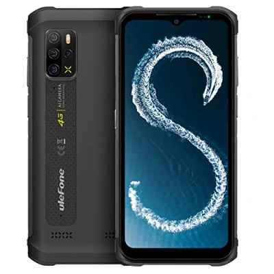 Abbildung von Ulefone Armor 12S Outdoor Smartphone ohne Vertrag，Helio G99 8GB+128GB, 6,52&#039;&#039; Android 12 IP68 IP69K Robustes Handy,50MP Quad Rückfahrkamera, HiFi Lautsprecher, GPS NFC Kabelloses Laden Schwarz
