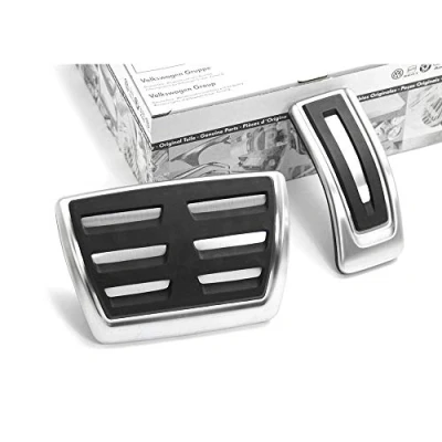 Abbildung von Audi 4K1064205 Pedalkappen DSG Original Interieur Tuning Kappen Edelstahl