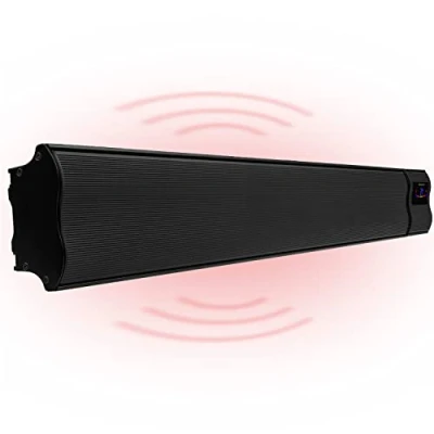 Abbildung von blumfeldt Heizstrahler Cosmic Beam Smart 24, 2400 W, Infrarot Terrasse Wand Terrassenheizstrahler IR Strahler