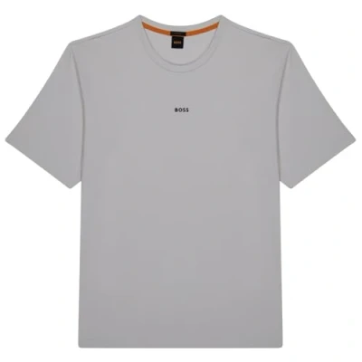 Abbildung von BOSS Tchup Tshirt basic, Herren, Größe: XL, Light/pastel grey