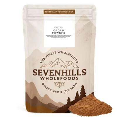 Abbildung von Sevenhills Wholefoods Bio Kakaopulver 1.8kg, Rein und Natürlich, aus Premium Roh Kakaobohnen