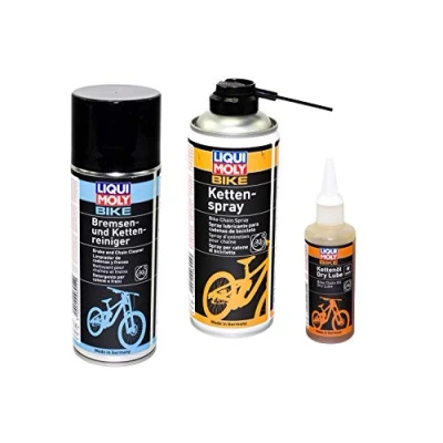 Abbildung von Fahrrad Pflege Kettenreiniger Set mit Kettenspray und Öl LIQUI MOLY Bike