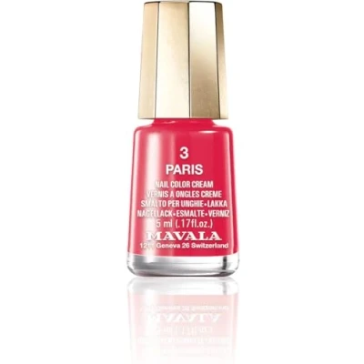 Abbildung von MAVALA Nagellack Farbe Paris 03, rot, 5 ml