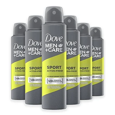 Abbildung von 6er Pack Dove Deospray Men+Care Sport Active + Fresh 250ml